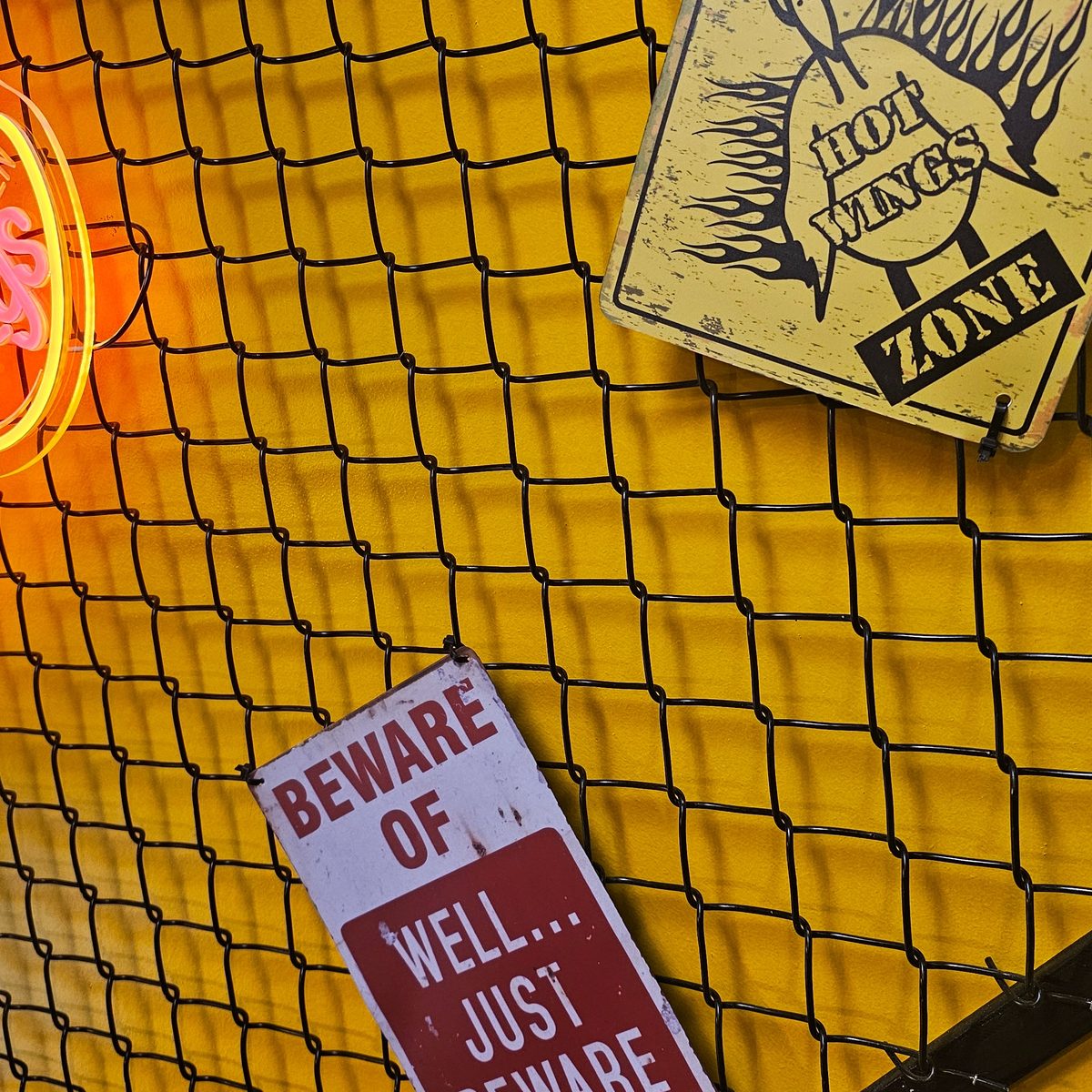 Welcome To Wing Spot by Blue Iguana