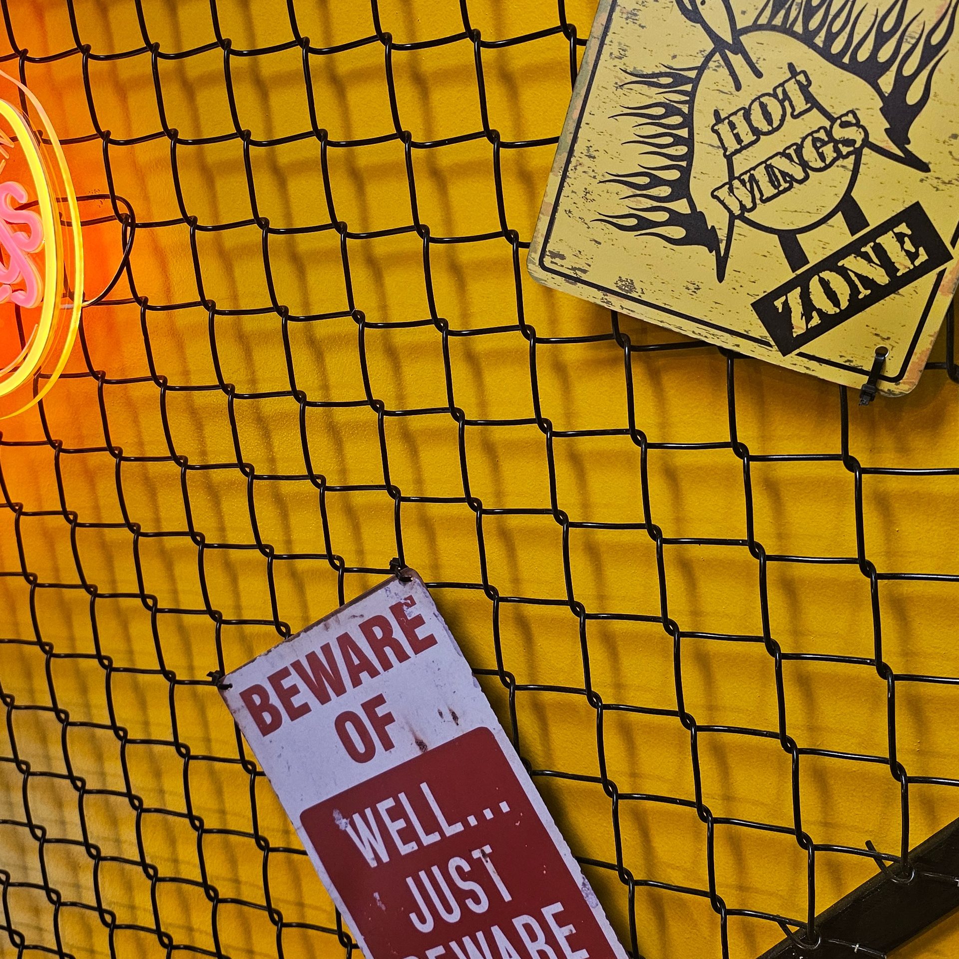 Welcome To Wing Spot by Blue Iguana